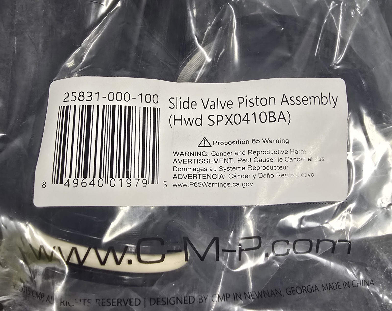 CMP 25831-000-100 Slide Valve Piston Assembly For Hayward SPX0410BA gallery