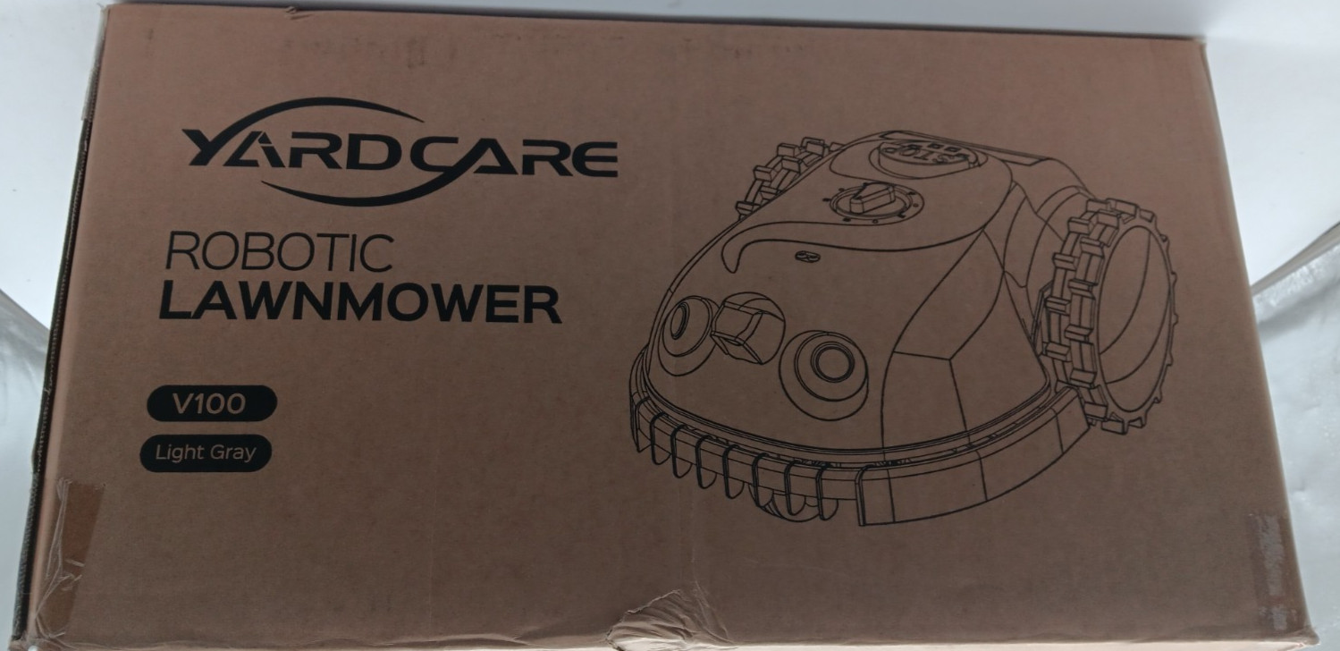 YARDCARE | V100 Robotic | Lawn Mower | GRAY | 23.07"D x 17.95"W x 12.44"H gallery