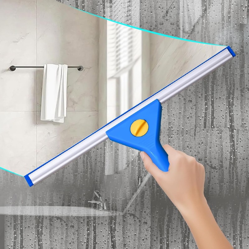 Professional Window Cleaning kit, 2-in-1 Window Squeegee with 78" Extension gallery