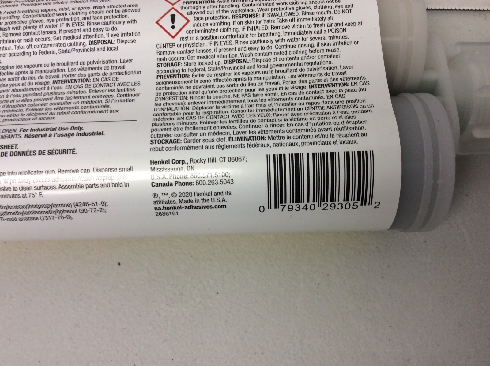 Henkel Loctite EA E-40FL Epoxy Adhesive 6.76oz Use By Date 07/24 Part# 237103 gallery