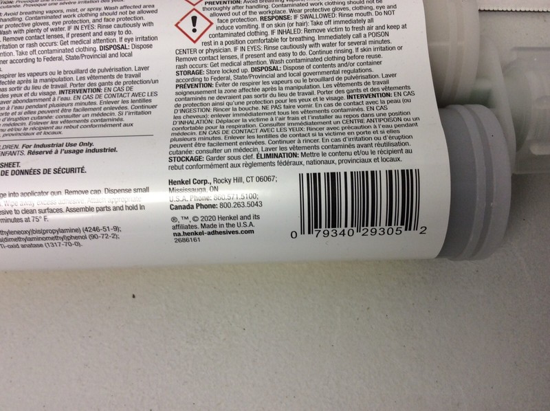Henkel Loctite EA E-40FL Epoxy Adhesive 6.76oz Use By Date 07/24 Part# 237103 gallery