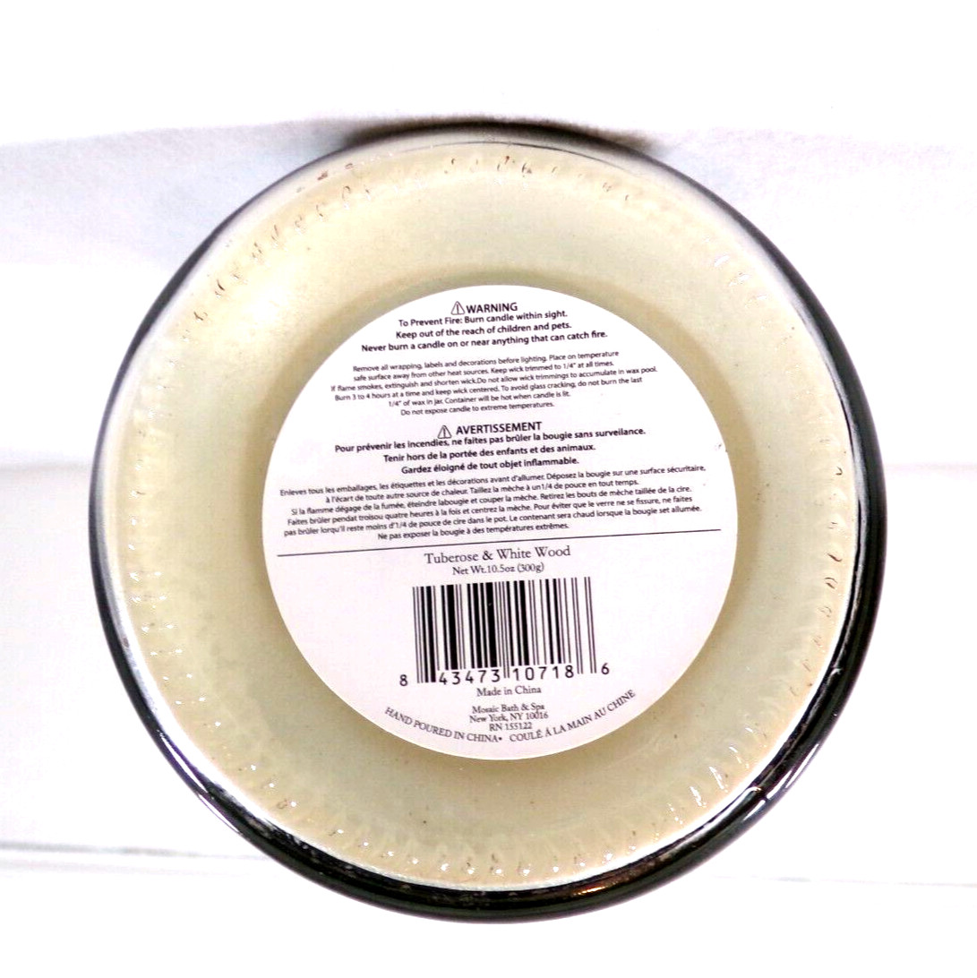 SCENTED CANDLE BLANC & BLEU TUBEROSE & WHITE WOOD 10.5 0Z POPULAR SCENT gallery