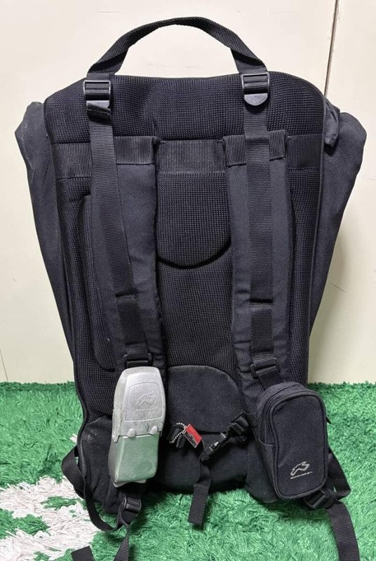 Vintage Blbee-e Boblbee Mentor Hardshell Backpack 20L Red/Black Japan 2