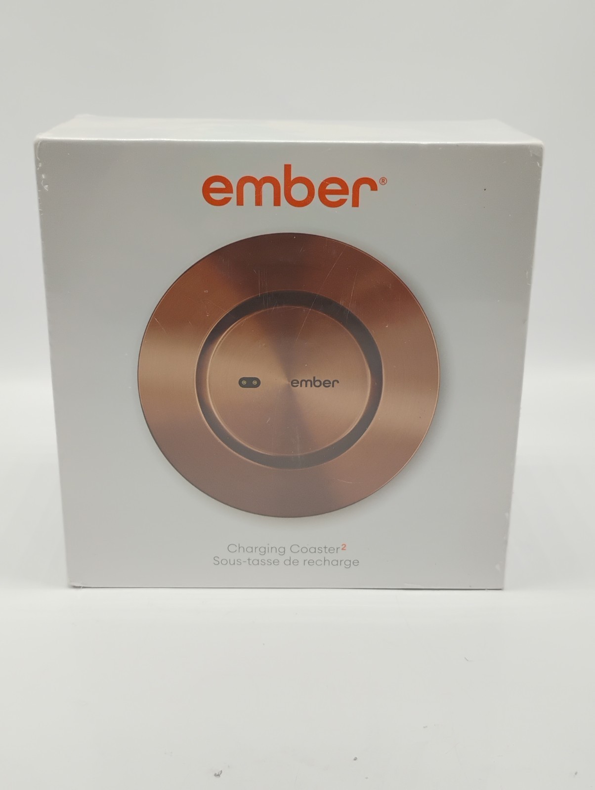 NEW SEALED Ember Ceramic Mug2 Copper Charging Coaster gallery