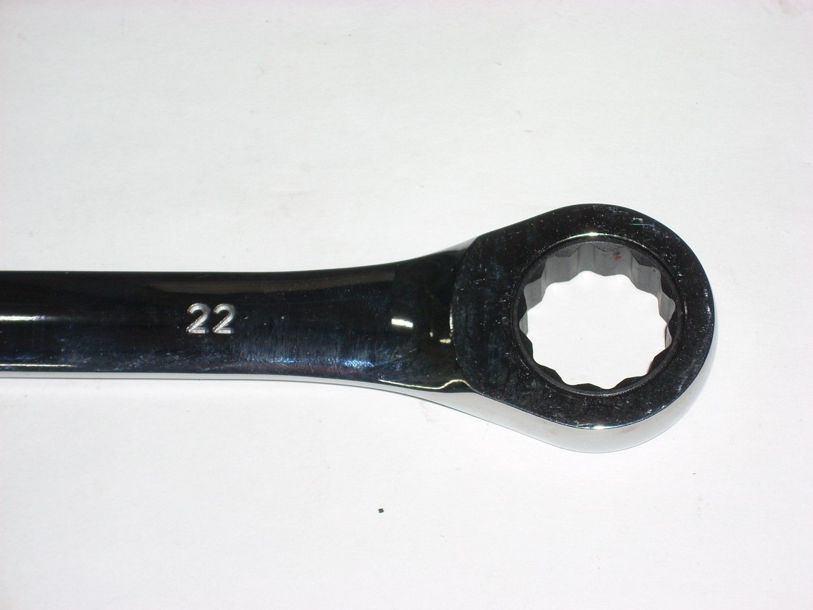 Westward 22 mm Ratcheting Combination Wrench 13" OAL Chrome Vandium - 1LCV6G gallery