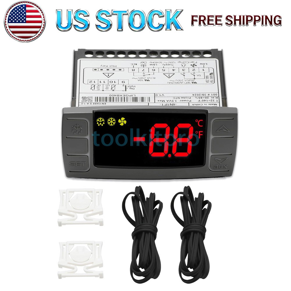 For Dixell Temperature Controllers, XR06CX-4N1F1 Digital Thermostat gallery