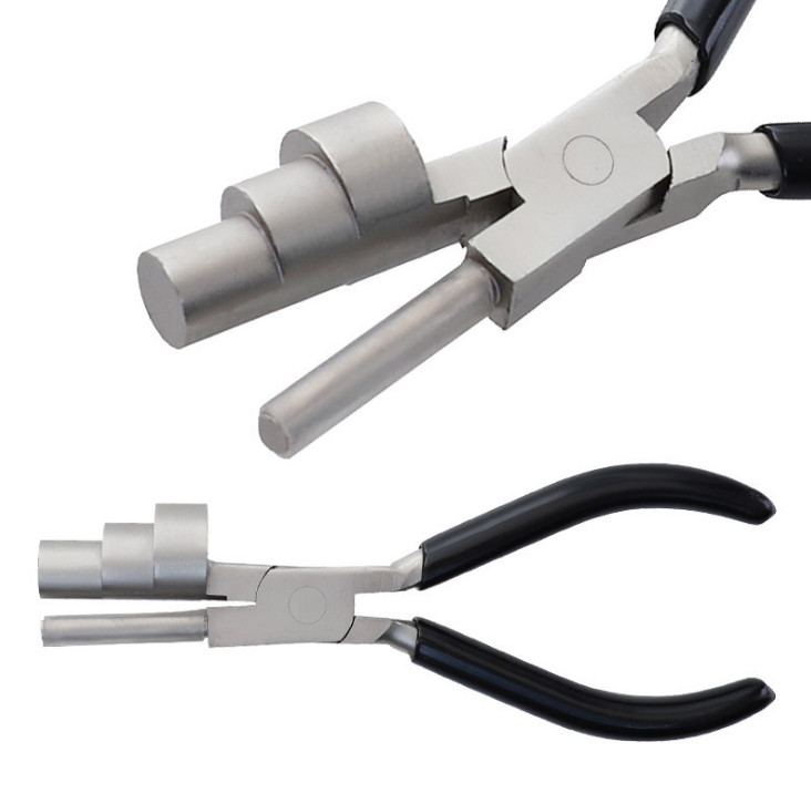 Practical Looping Forming Plier Mini Carbon Steel DIY Jewelry Round Nose Pliers gallery