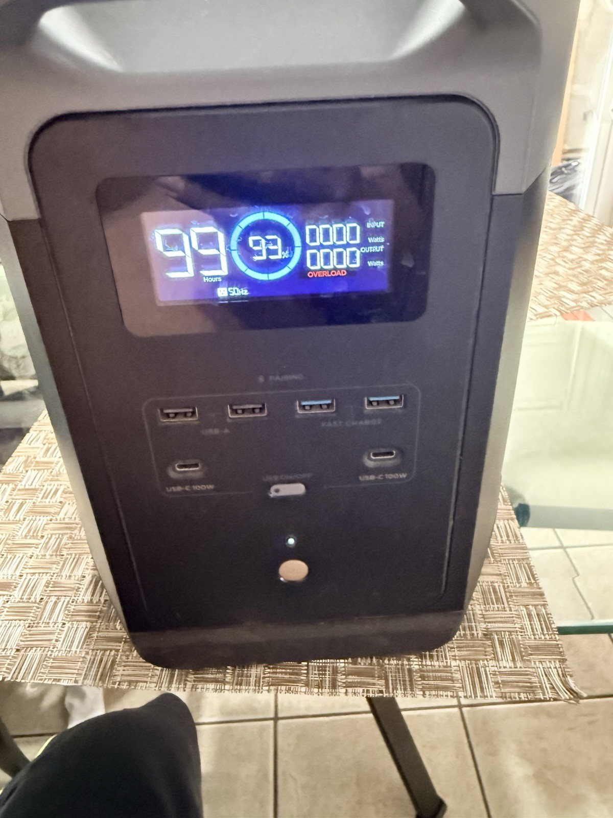 EcoFlow DELTA Max Portable Charger/Inverter 120V 1800-2000W AC/DC LCD gallery