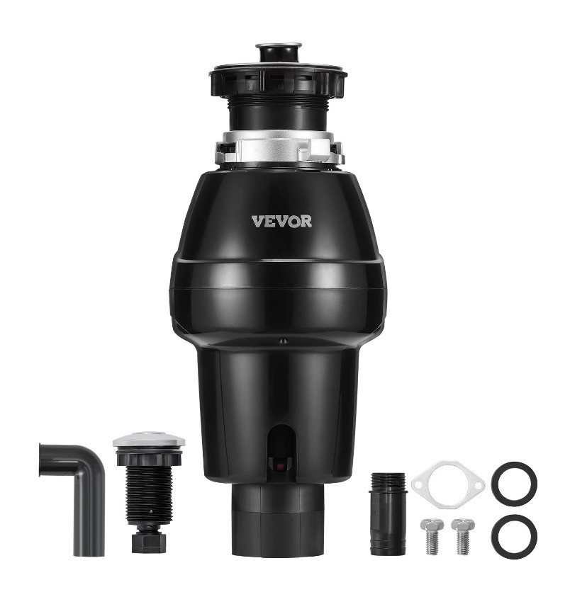 NIB VEVOR Garbage Disposal 3/4 HP Continuous Food Waste Disposer - Corded gallery