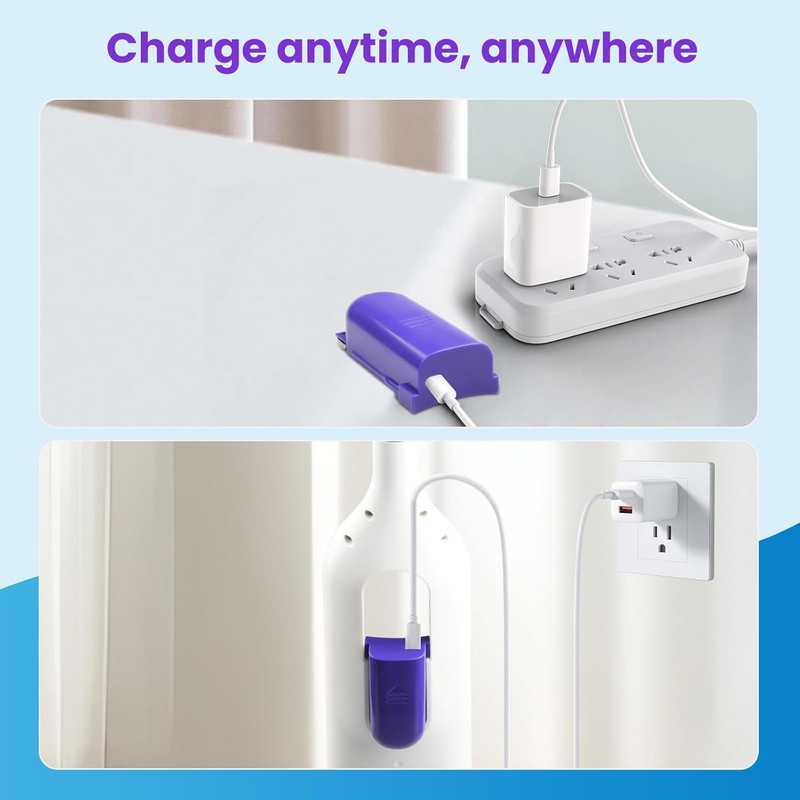 1 Pack Rechargeable Battery Pack Replacement for Swiffer Power Mop, 2000Mah Lith gallery