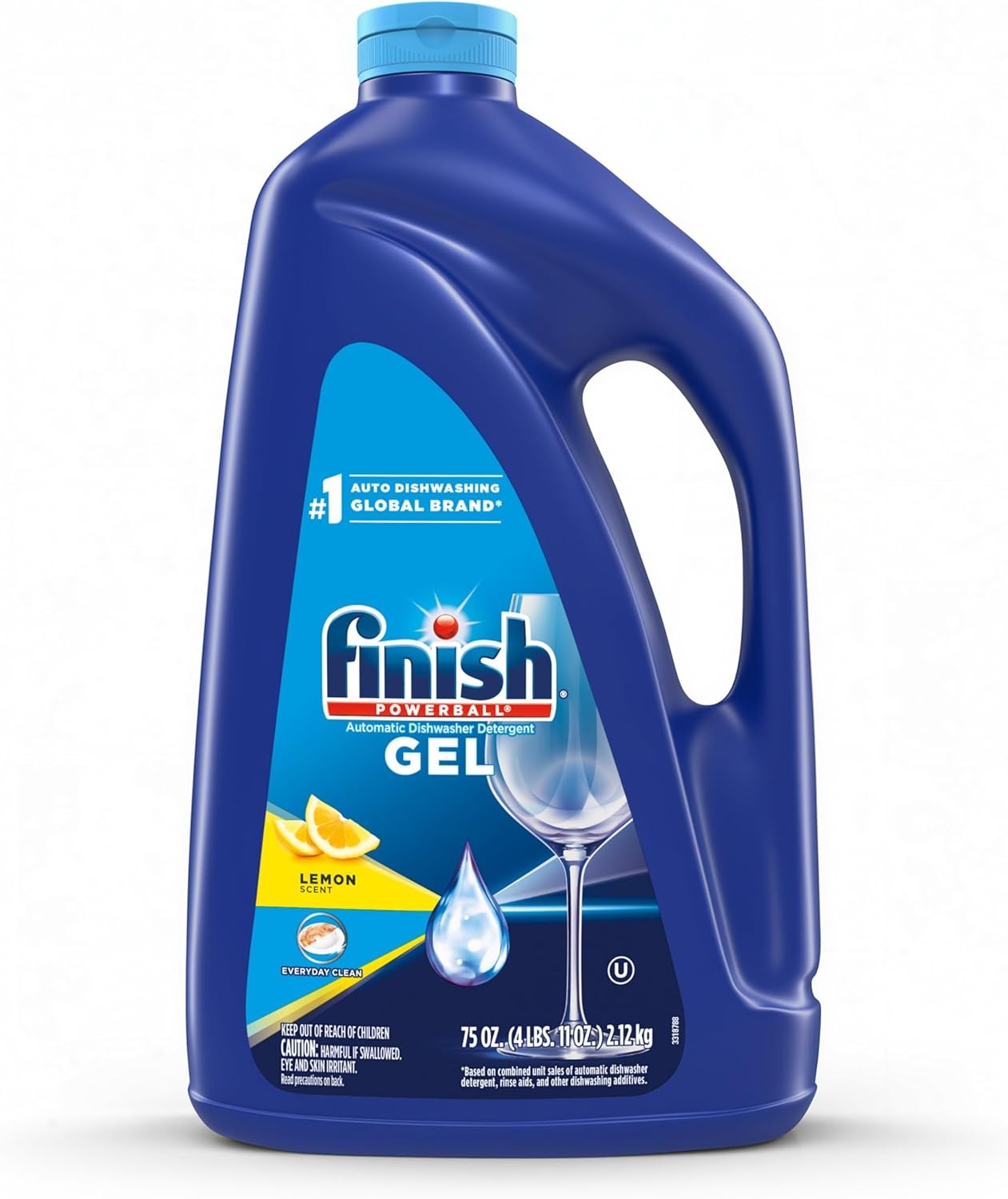 Finish Gel Liquid Dishwasher Detergent, Advanced Deep Cleaning Power Dish Soap, gallery