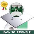 Heavy Duty Mechanical Kitchen Scale 110 LBS Industrial Dial Stainless Steel gallery