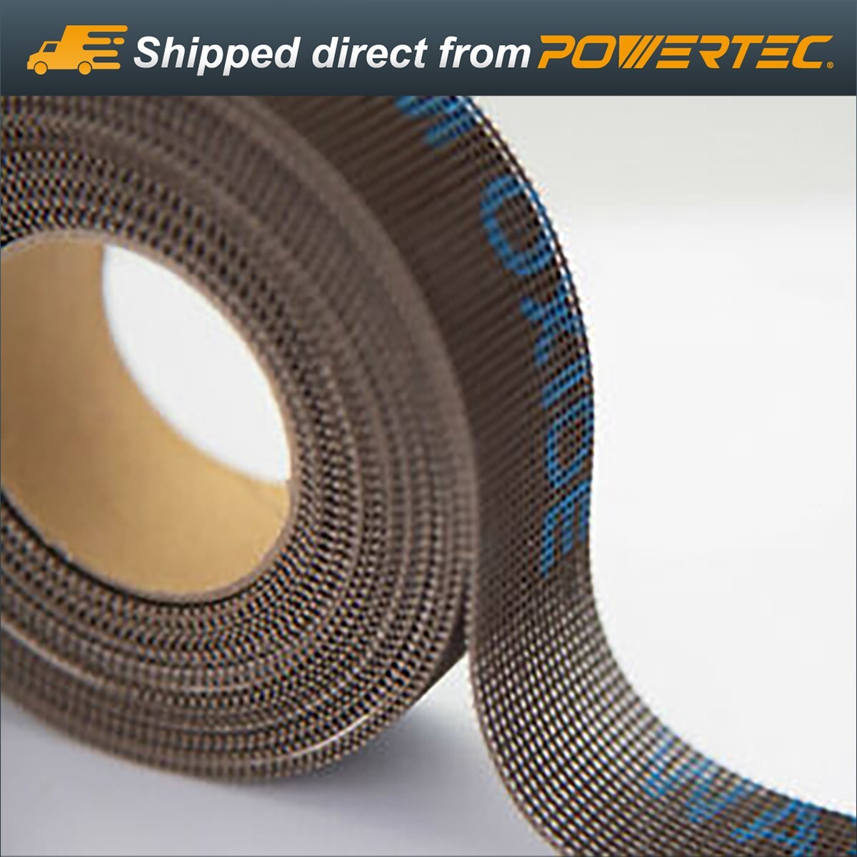 POWERTEC 1 In. x 20 Ft. Aluminum Oxide Abrasive Mesh Roll, 600 Grit (4RM2260) gallery
