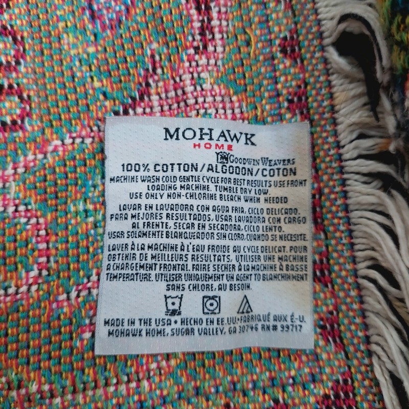 Mohawk Home Family Tree Throw Blanket Tapestry Made in USA 45"x65” gallery