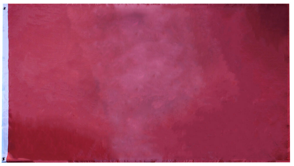 Red Solid Color Premium Quality 3x5 3'x5' Woven Poly Nylon Flag Banner gallery