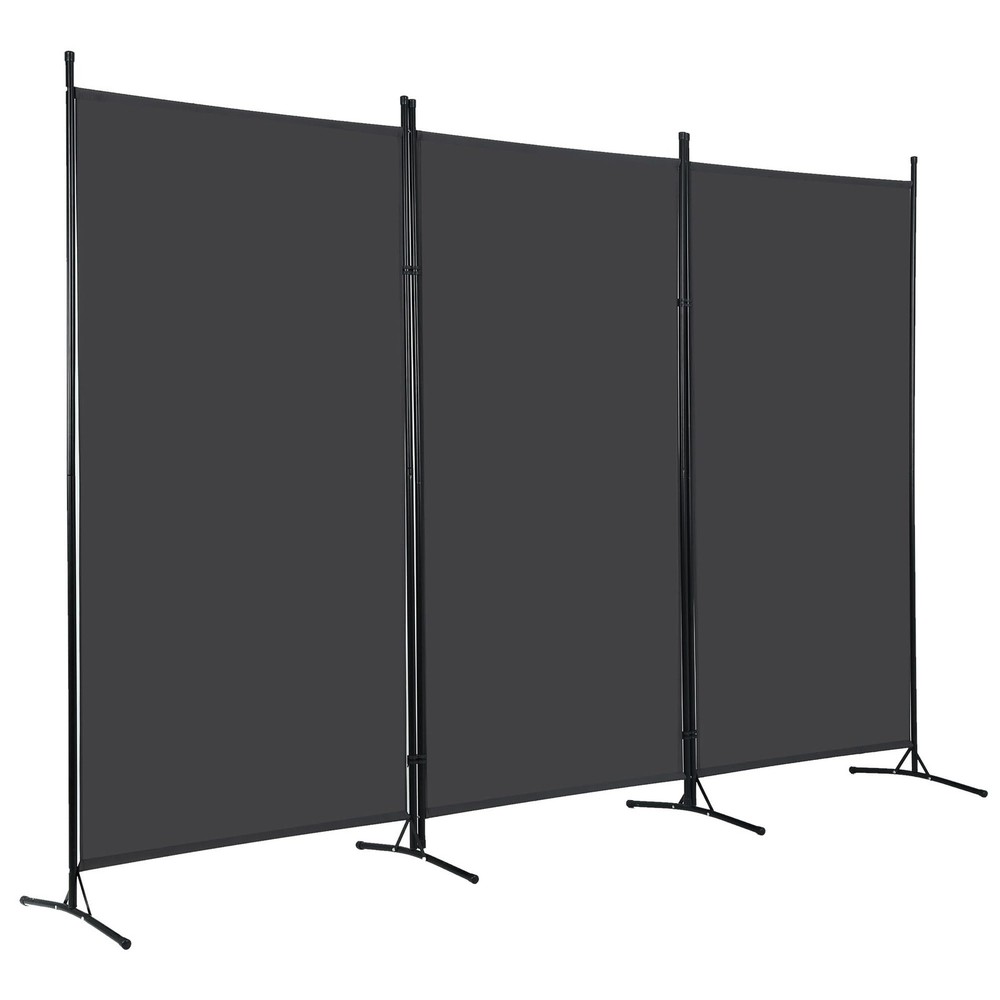 FDW 3-Panel Room Divider Privacy Screen, 6FT Portable Folding Partition with ...