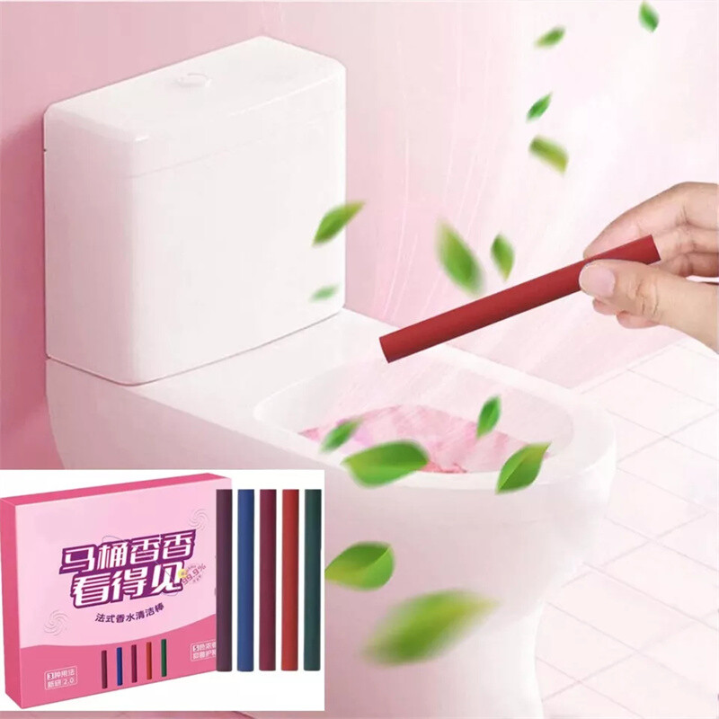 Multi-functional Deodorizing Toilet Cleaning Sticks,Automatic Long-Lasting Fresh gallery