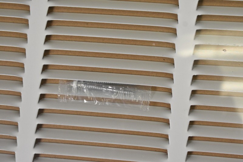ProSelect Residential 1 Way Return Grilles White Steel 20" x 8" 10 Pack PSRGW20X gallery