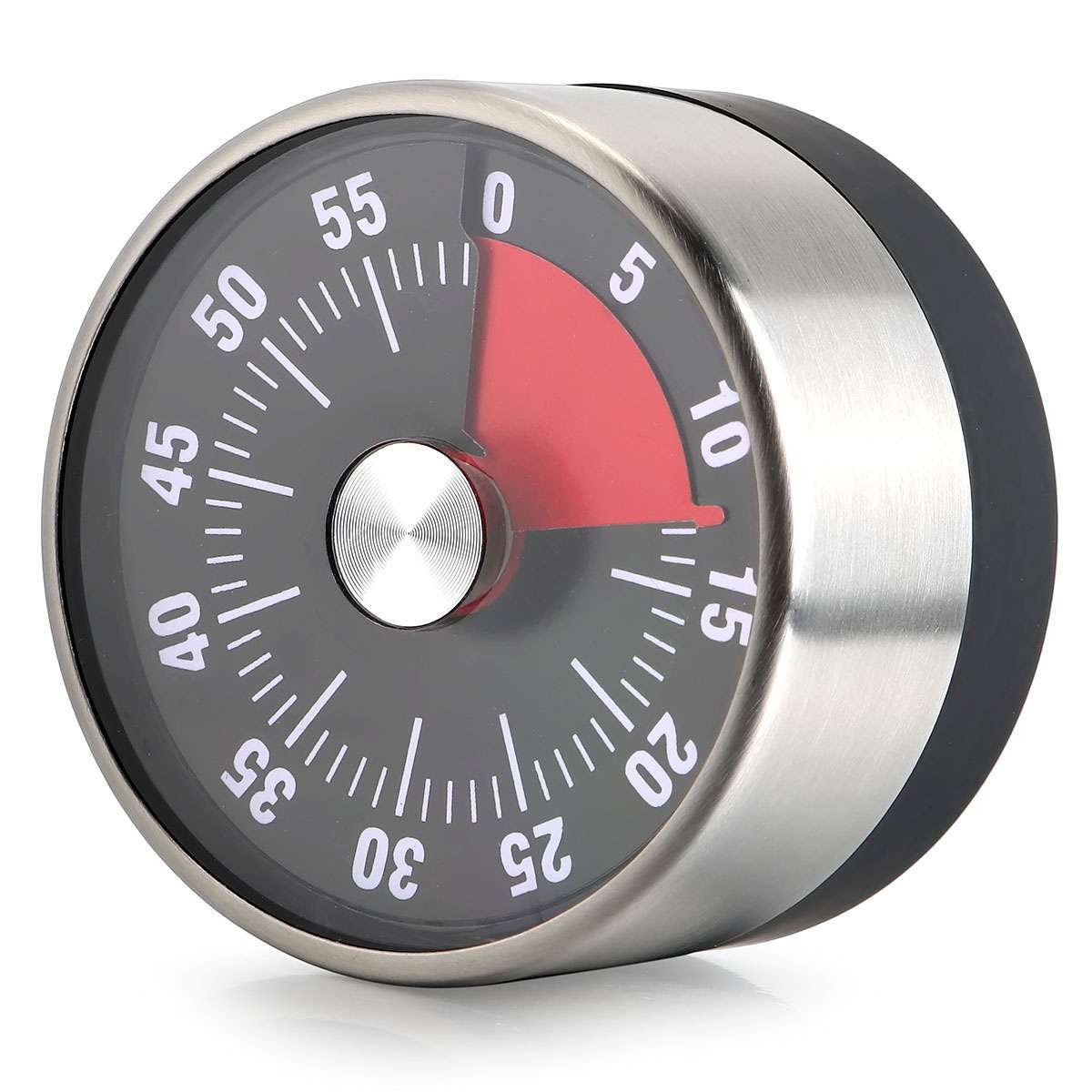 Kitchen Bar Stainless Steel Timer Mechanical Timer 60min Countdown Alarm Cooking gallery