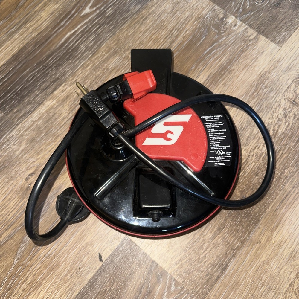 Snap On R2-KB2FLS Retractable Extension Cord 12V/13A/1625W 30’ Reel