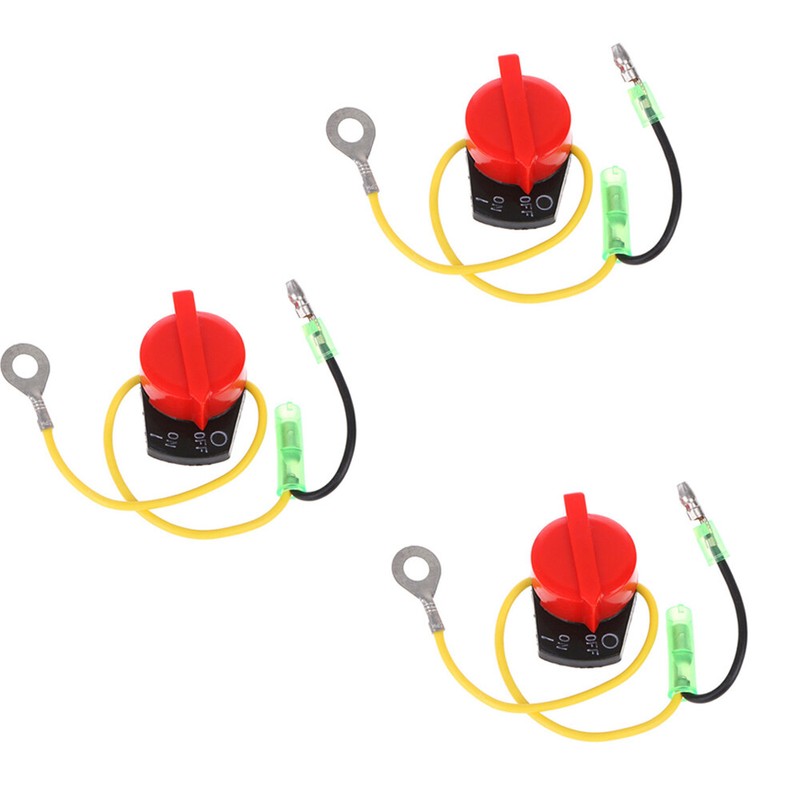3pcs Power On Off Kill Switch for Honda Gas Engine Motor Mower Water Pump gallery