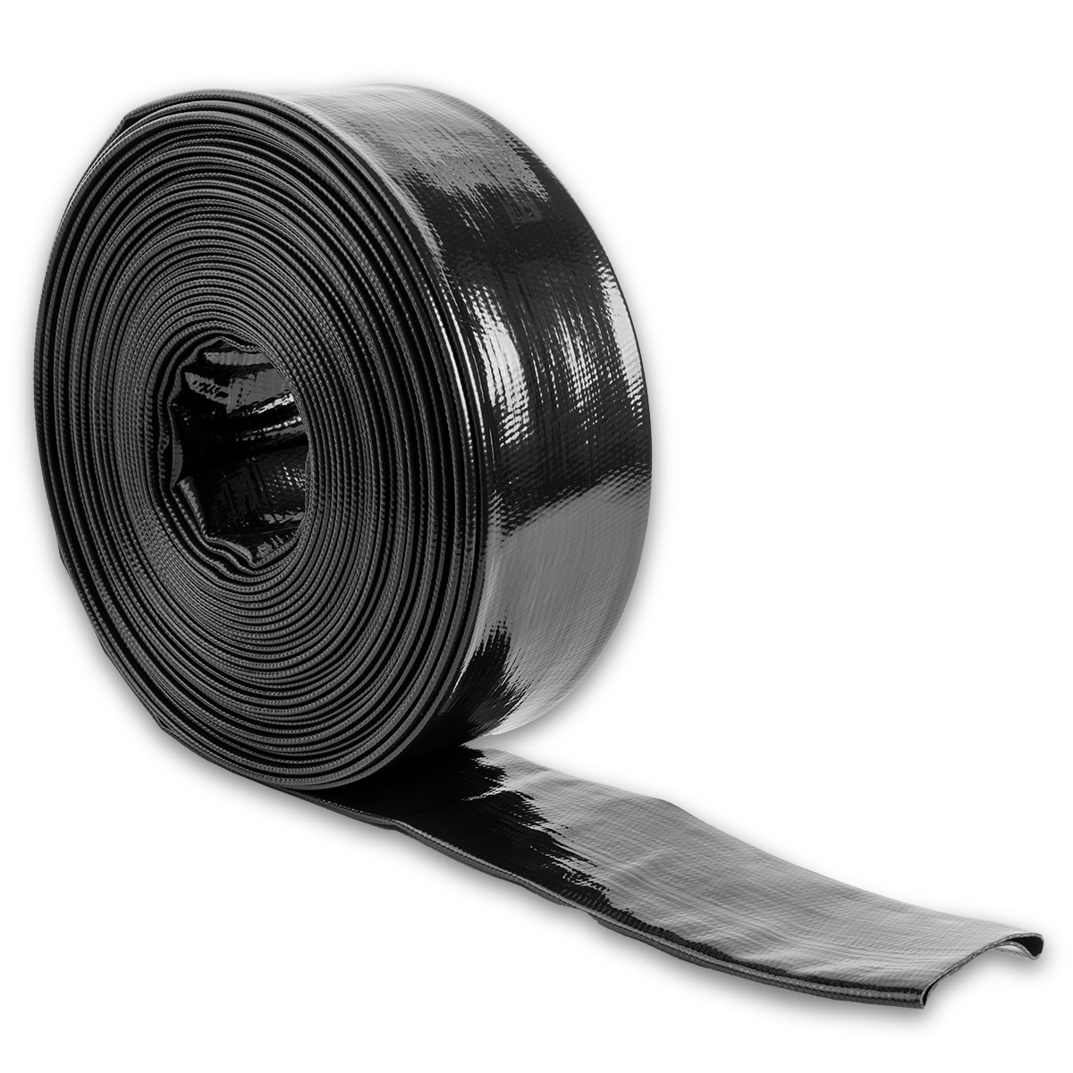 Durapowers 2" x 50' FT Pool Backwash Hose Heavy Duty Discharge Drain, Black gallery