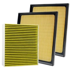 3PCS Cabin Engine Air Filter Kit Fits for 2022 2023 2024 2025 Tundra,2023-2025