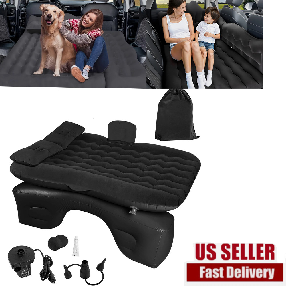 Car Air Mattress Inflatable SUV Truck Camping Mattress for Back Seat w/ Air Pump gallery