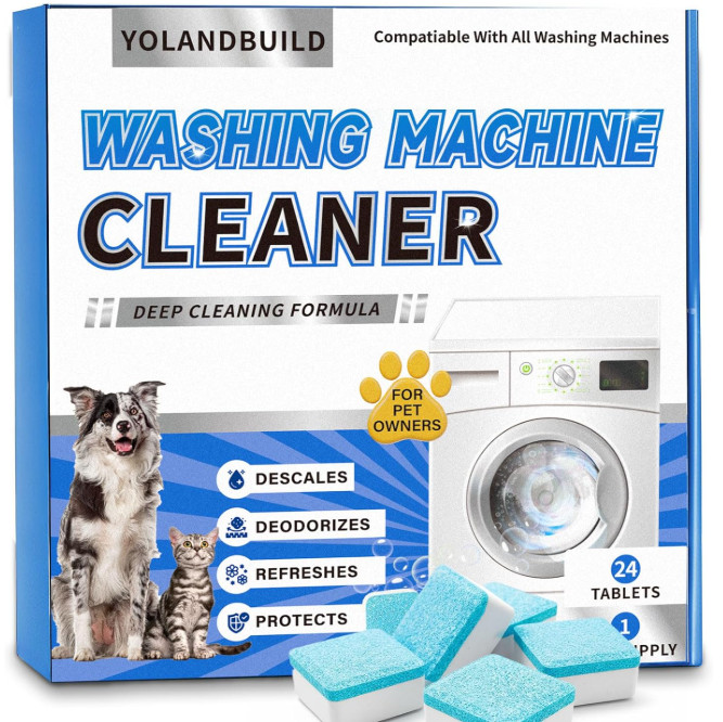 Uproot Clean Washing Machine Cleaner Tablets - 24 Pack for a 12 Month Supply. Fo gallery