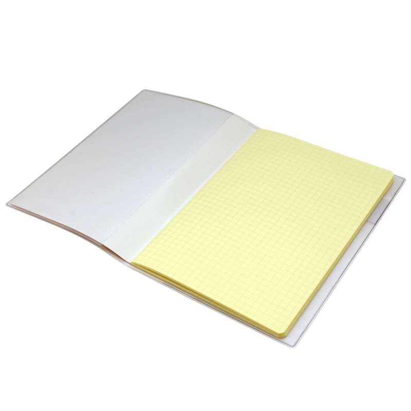 Delfonics Rollbahn Note Clear Cover: 5-1/2 in. x 7 in. (Clear) *for B6 / no note gallery