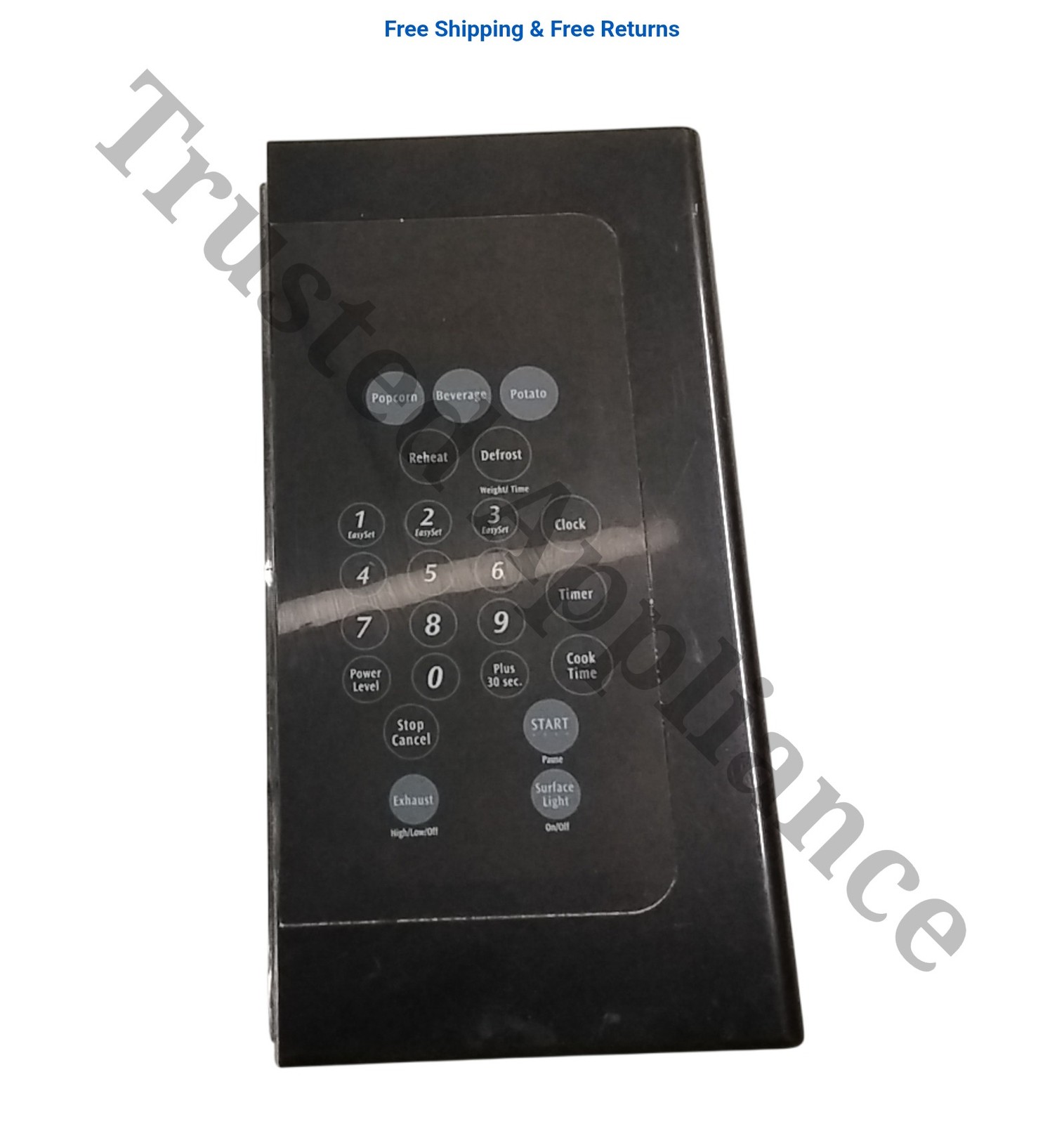 Microwave Control Panel Console EM942K18-P00A Black gallery
