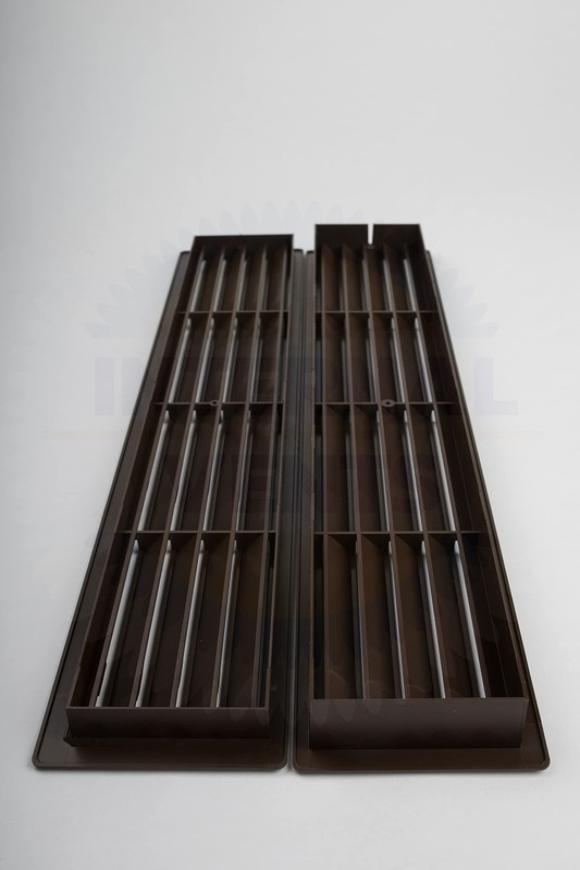 INTERNAL VENTS Door Vent for Interior Doors 16 7/8" x 3" - Two Sided Door Lou... gallery