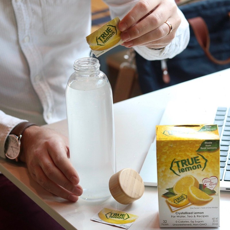 (100 Packets) True Lemon Sugar Free, On-The-Go, Caffeine Free Powdered Drink Mix gallery