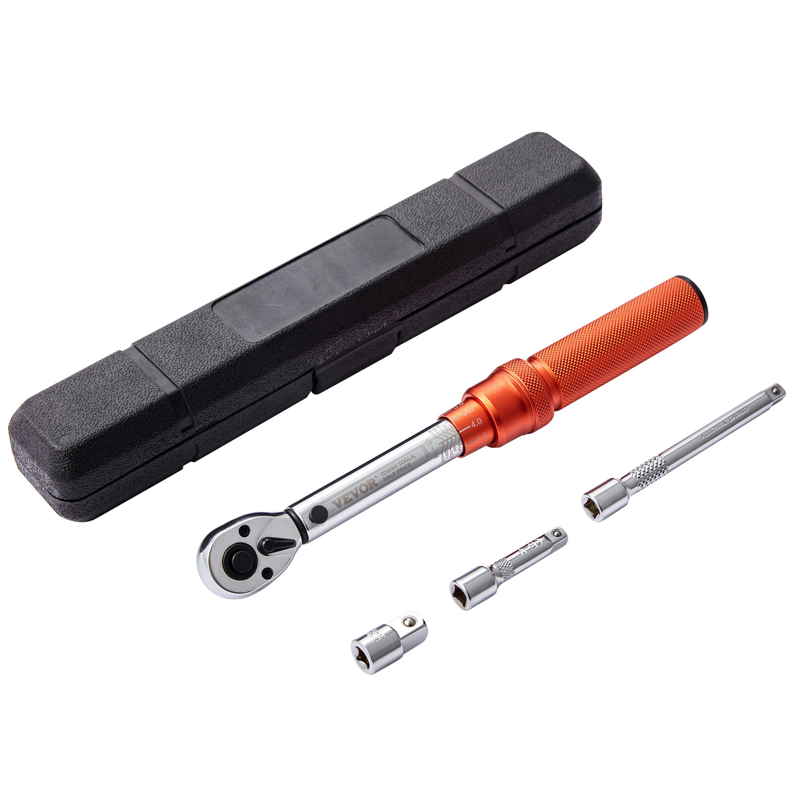 VEVOR Torque Wrench Adjustable Torque Wrench 1/4" Drive 20-200in.lb/2.3-23Nm gallery