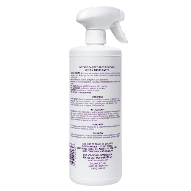 Folex Instant Carpet Spot Remover Spray, 32 oz gallery