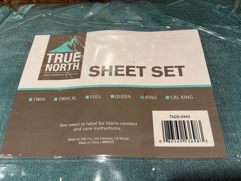 Sleep Philosophy True North Soloft Velour Plush TEAL Sheet Set Deep Pocket KING gallery