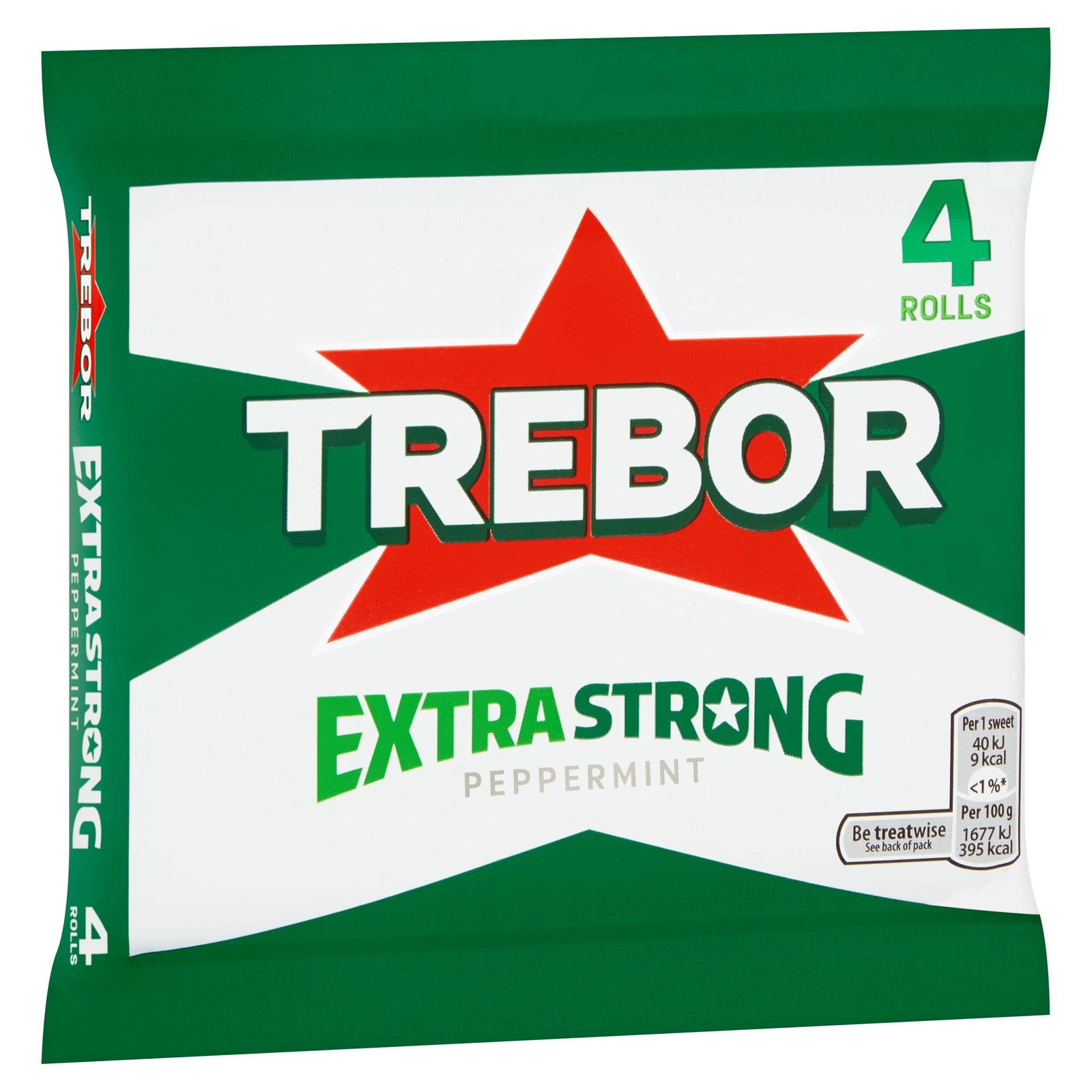 Trebor Extra Strong Roll 4 Count (Pack of 1) gallery