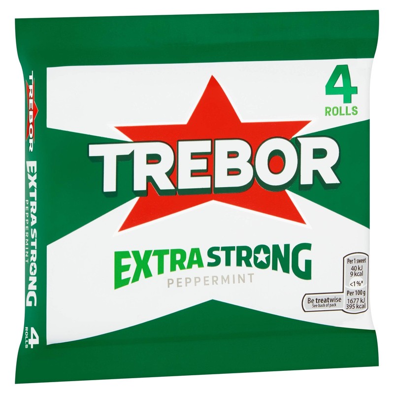Trebor Extra Strong Roll 4 Count (Pack of 1) gallery