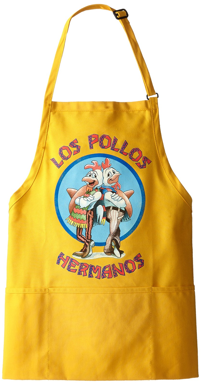 Breaking Bad Mens Los Pollos Hermanos Apron, Yellow, One Size gallery