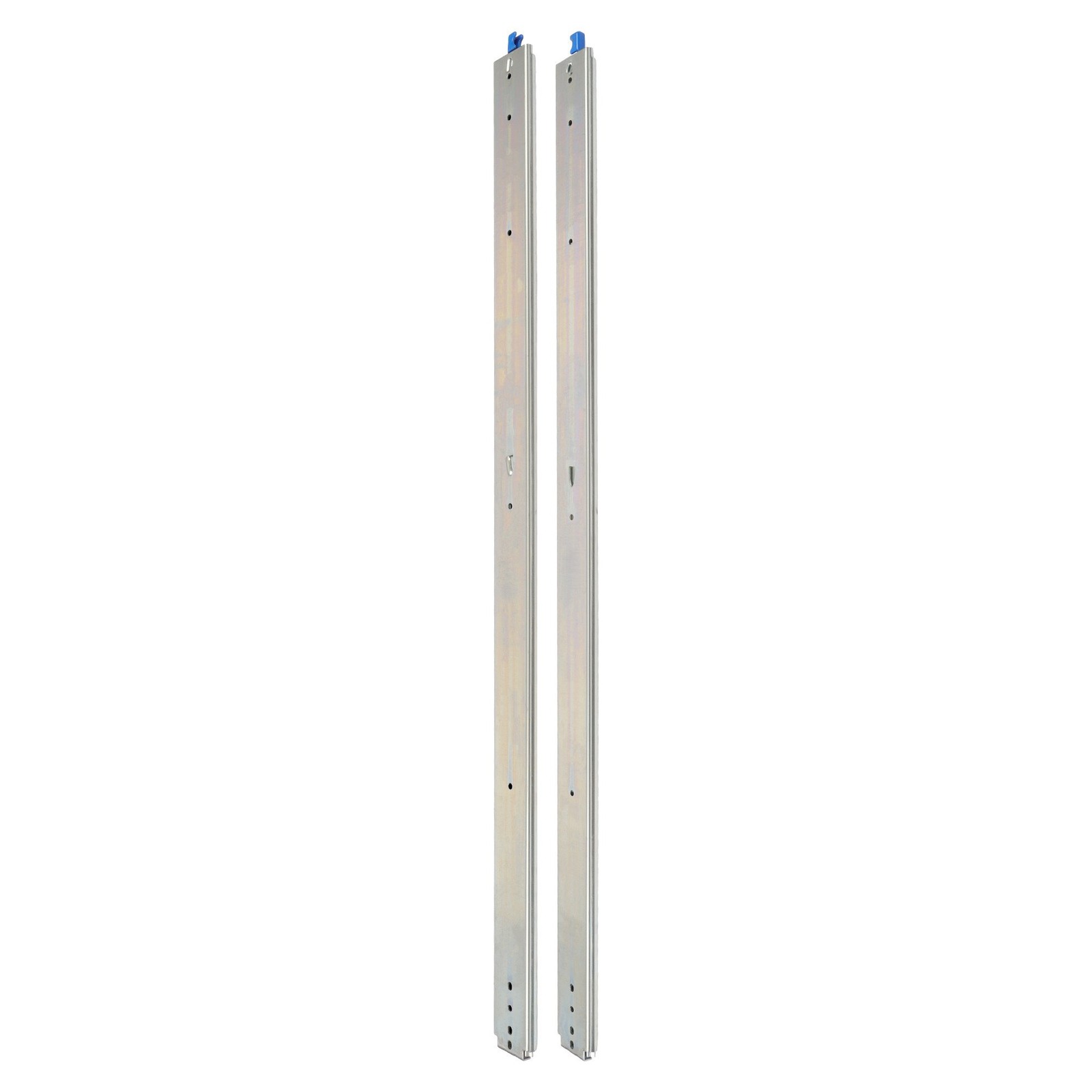 1 Pair Locking Drawer Slides 52 Inch Lock & Full Extension 500 lbs Load Capacity gallery