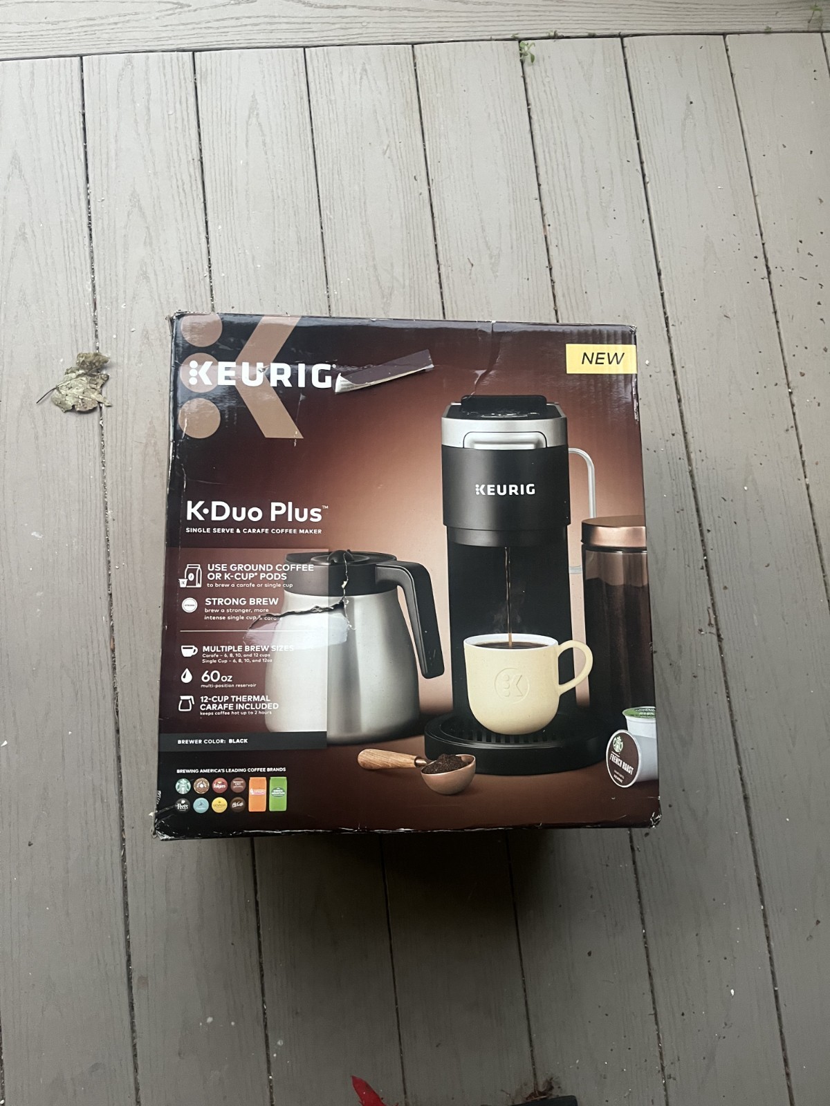 Keurig K-Duo Plus Single Serve & Carafe Coffee Maker — New Open Box gallery