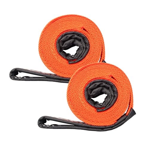 2PCS 1" x6.5ft Lifting Sling 1-Ply Red Web Strap, 2000 LBS Vertical (907 KG), gallery