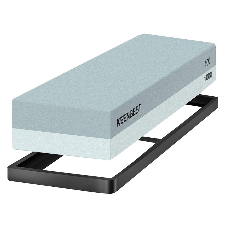Actual Grit Premium Material Sharpening Stone 2 Side 400 1000 Whetstone Set gallery