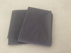 BROOKLINEN DK GRAY PERCALE STANDARD PILLOW CASES 20×27