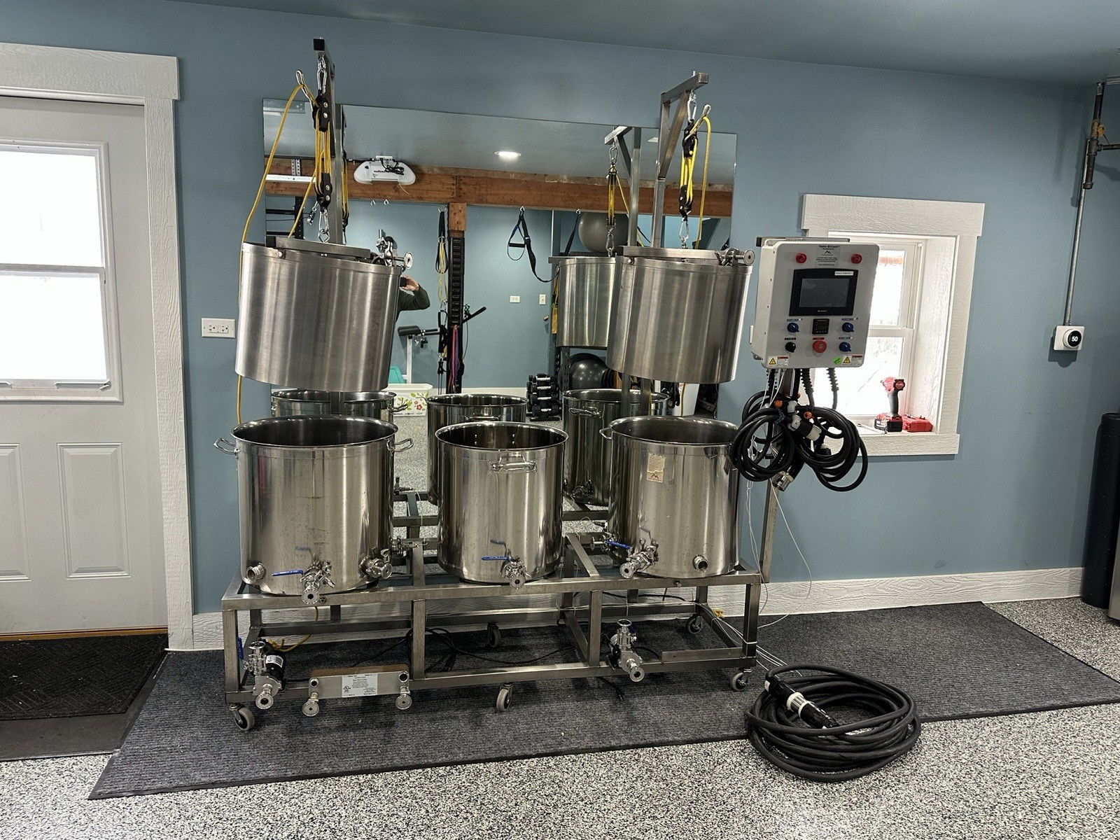 1 Barrel (50 Gallon) Pilot System Rim System Colorado Brewing Company gallery