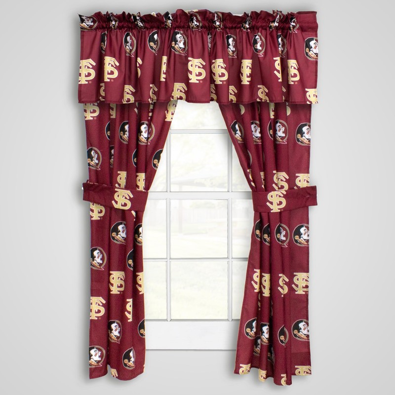 Everything Comfy Florida State Seminoles Curtain Panel Set, 2 Panels, 2 Match... gallery