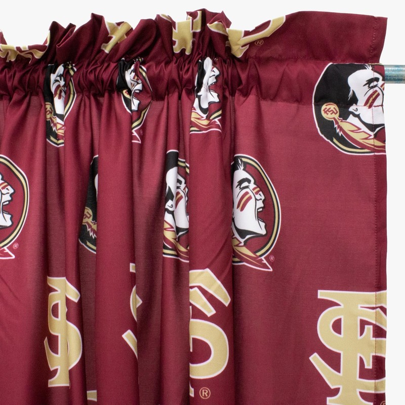 Everything Comfy Florida State Seminoles Curtain Panel Set, 2 Panels, 2 Match... gallery