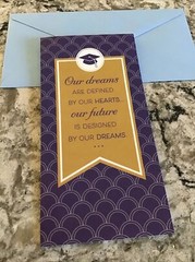 Graduation Congratulations Money/Gift Card Hallmark Heartline Greeting Card