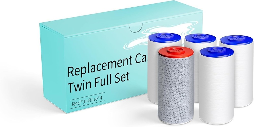 Filter Replacement Cartridge for Weddell Duo High-efficiency Shower Water Filter