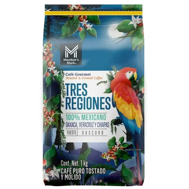 Member's Mark Gourmet 3 Region Roasted and Ground Coffee 1 kg gallery